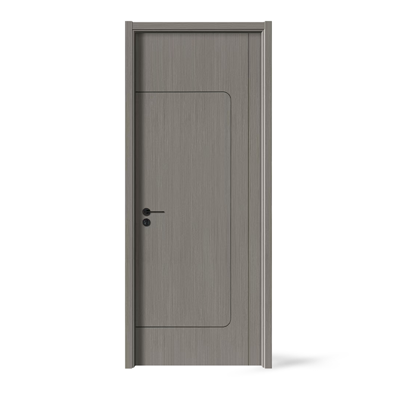 Cửa Gỗ Nhựa Composite Trượt Màu Đen